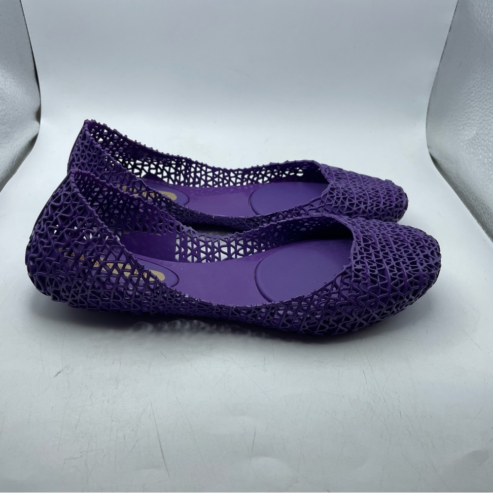 Melissa Purple Flats - Picture 2 of 9
